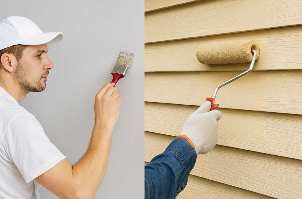 Interior vs. Exterior Painting: What’s the Difference and Why It Matters